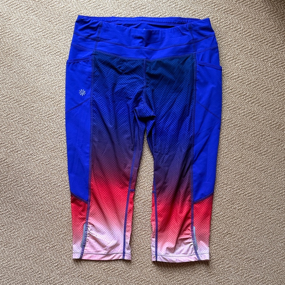 Athleta Deep Blue Leggings
